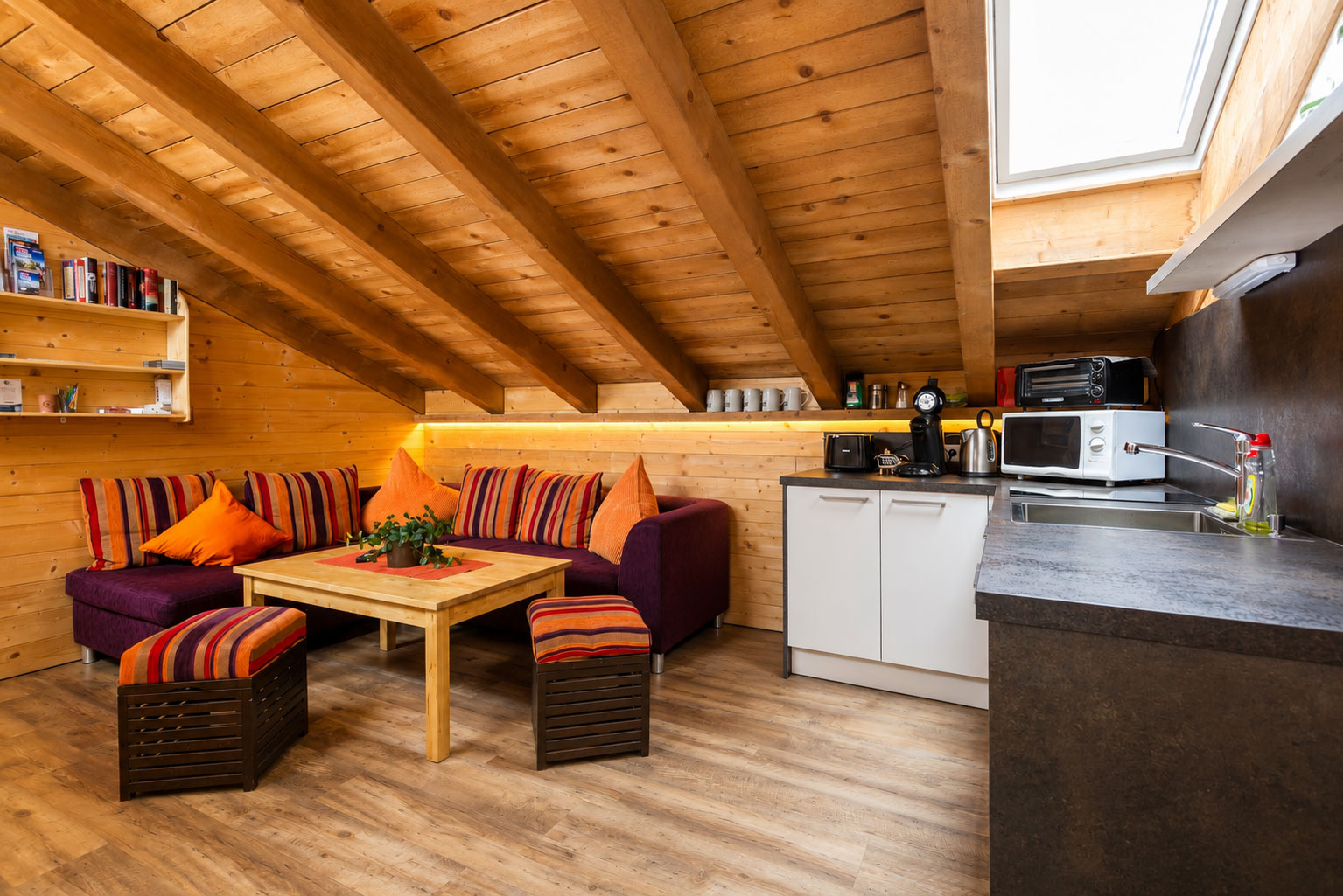 Hostel Suite im Obergeschoss des Rutsche Hostels