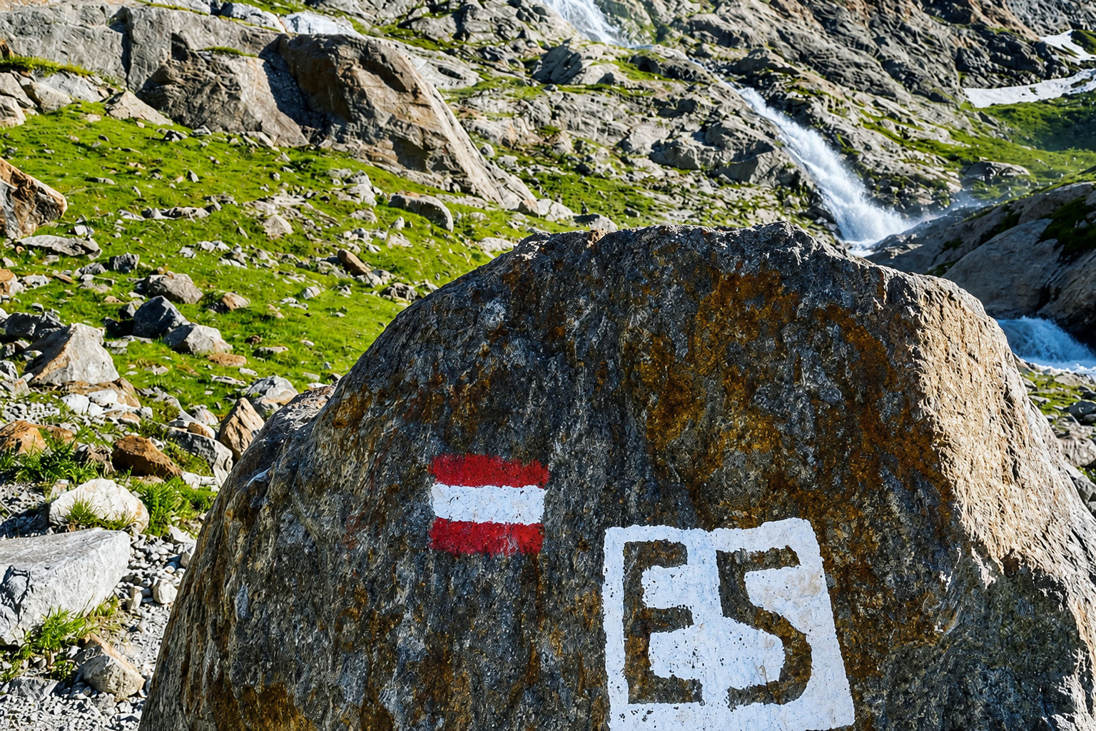 Fernwanderweg E5 im Pitztal