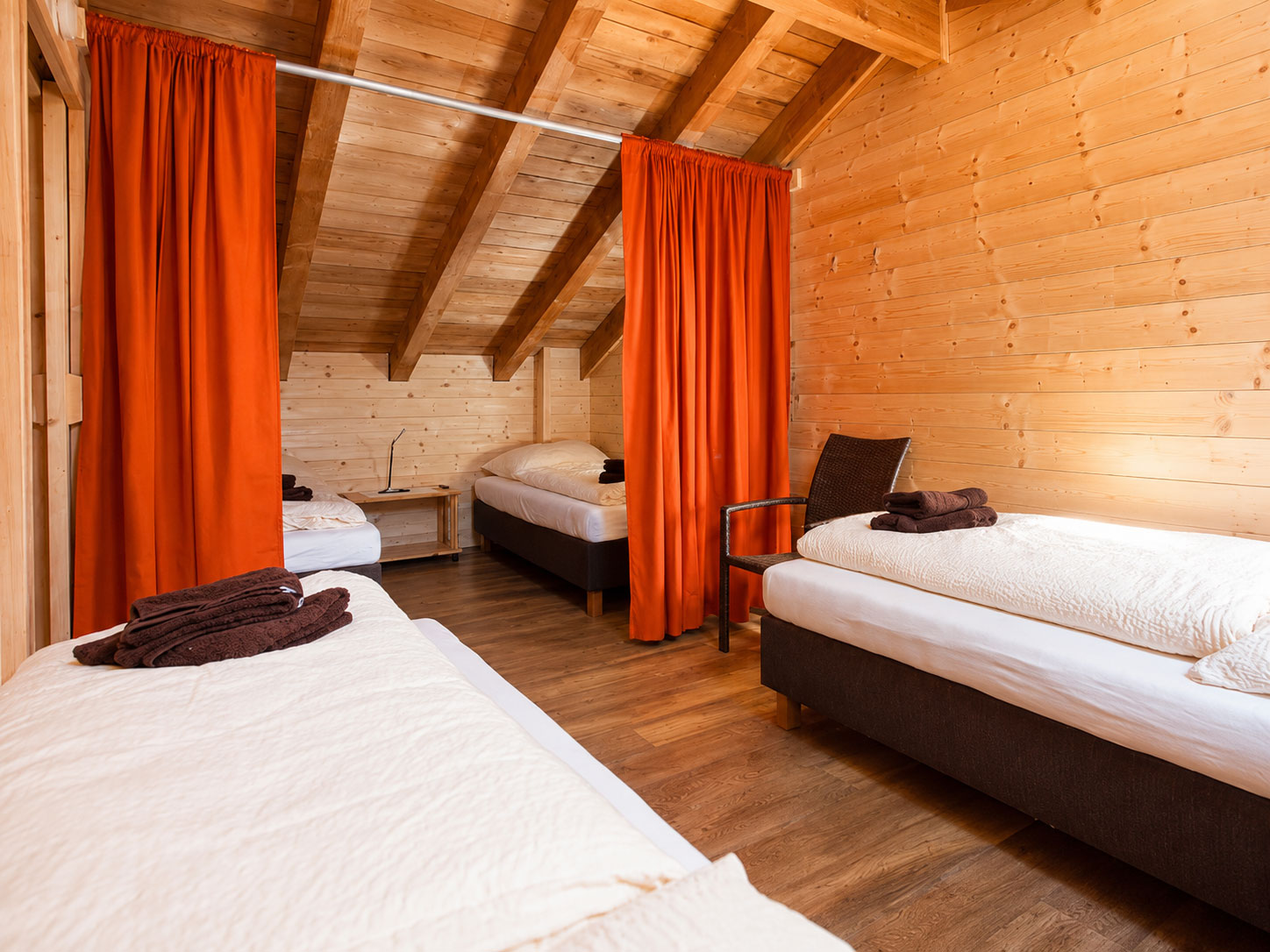 Schlafzimmer im Rutsche Hostel